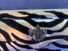 LYDC Black & Silver Long Purse