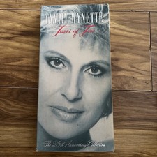 Tammy Wynette Tears Of Fire The 25th Anniversary Collection 3 X Cassettes & Book