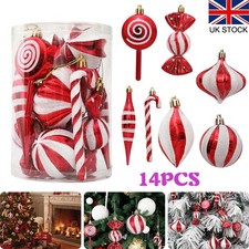 14x Xmas Giant Red White