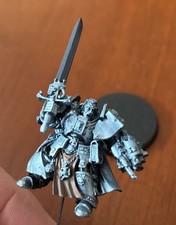 Warhammer 40000 40K Grey Knights Knight Brother Captain Stern good cond 62525