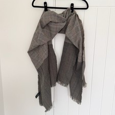 Primark Checked Scarf Brown