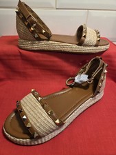 Womens wide fit studded