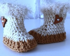 WINTER SOFT BABY CROCHET SHOES