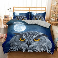 Moon Owl Quilt Cover Duvet