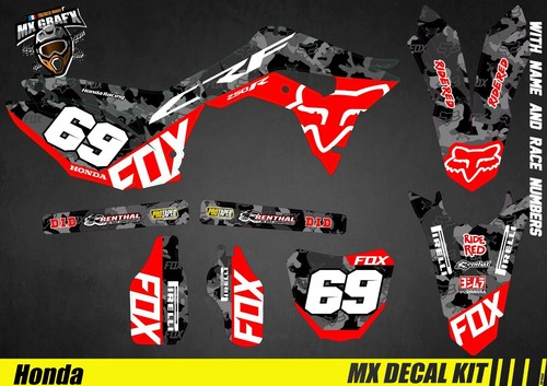Motorcycle decal kit - motorcycle, for
