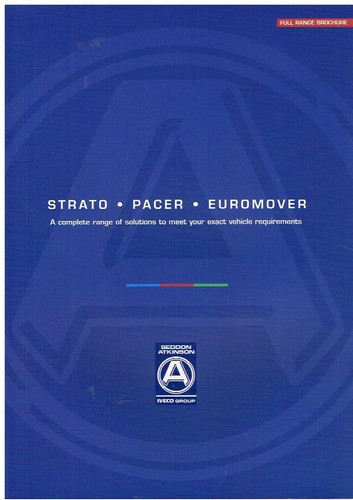 Seddon atkinson strato - atkinson, pacer