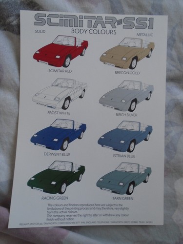 Reliant scimitar ss1 body - scimitar,