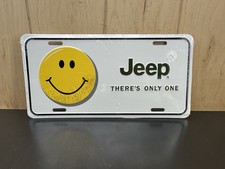 Rare Scarce Jeep Smiley Face