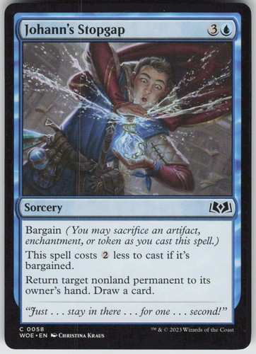 Mtg johann stopgap wilds - johann's,