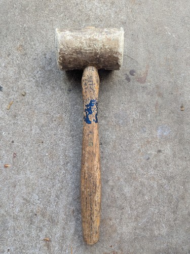Rawhide mallet - rawhide,