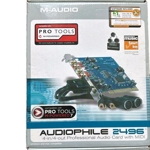 Audio audiophile 2496 - audiophile, pci