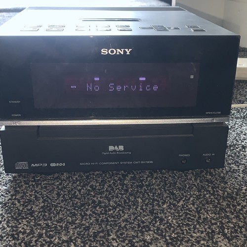 Sony cmt bx70dbi main unit - cmt-bx70dbi,