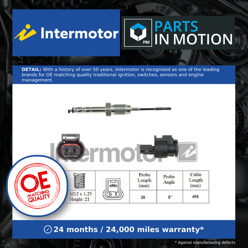 Exhaust temperature sensor - exhaust,