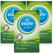 28-140PK Condoms Ribbed