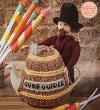 (2181) DK Knitting Pattern for Amazing Guy Fawkes Tea Cosy!
