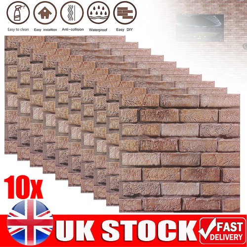 Stone brick effect pvc plastic - brick,