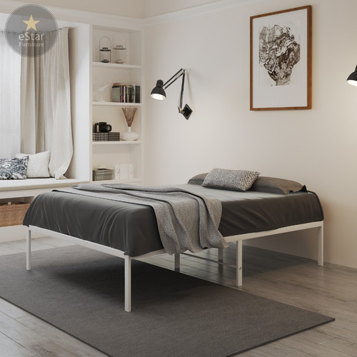 4ft6 double bed frame platform - bed,