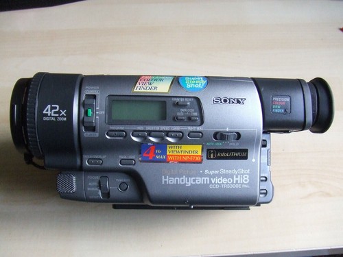 Sony ccd tr3300e - sony, ccd-tr3300e