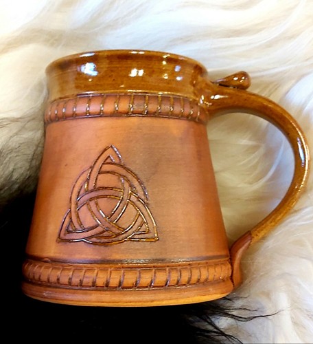 Celtic trinity mug tankard - trinity,