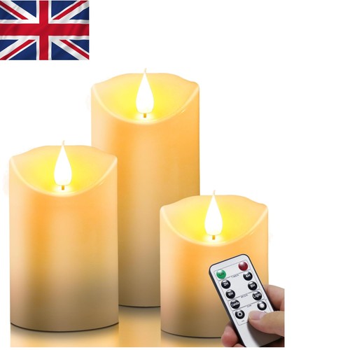 Realistic led candles 6 - candles, 4"