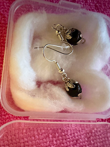 Silver plated dangle - silver,