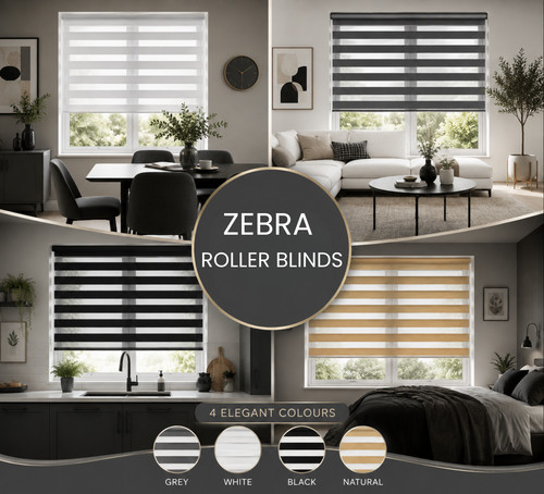 Day night roller blinds - night,
