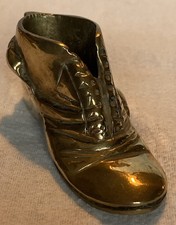 Vintage Brass Shoe/Boot With