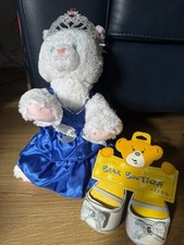 Build-A-Bear White Cat with