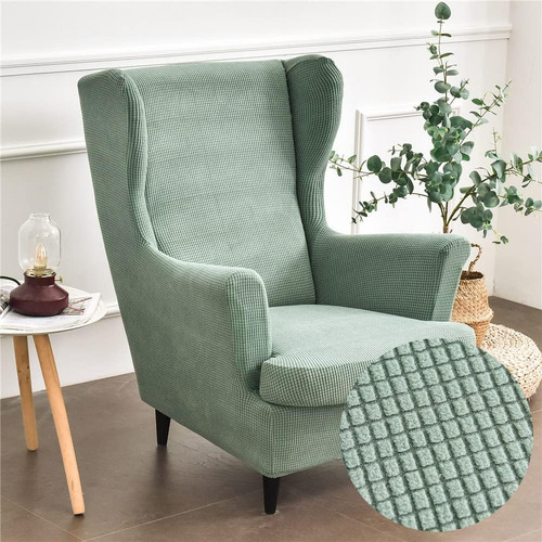 Wingback chair covers piece - chair, 2
