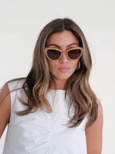 Auth Miu Miu SMU10N Gold