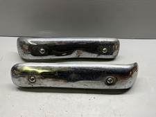 MORRIS MINOR  TRAVELLER CHROME REAR BUMPER CORNERS