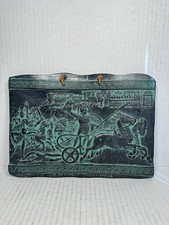 vintage ceramic wall plaque