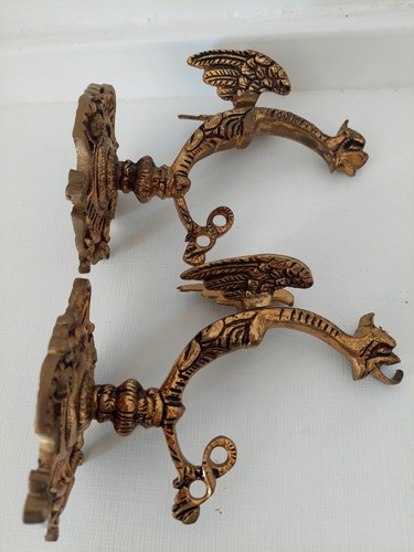 Victorian gothic revival brass - revival,