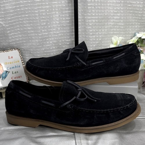 Zara men casual suede - (h),