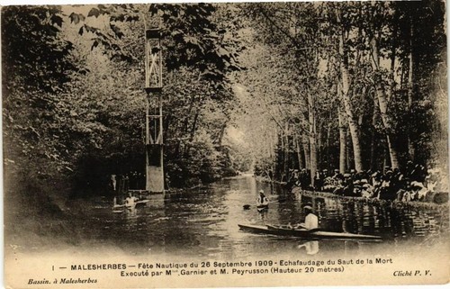 Cpa malesherbes fete - malesherbes,