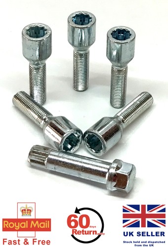 Alloy wheel tuner bolts - 5,