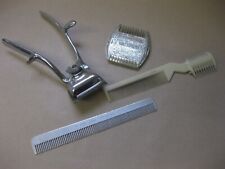 Vintage Home Hairdressing Items, Rand Comb, Gem Clippers, Quiz Haircutter....