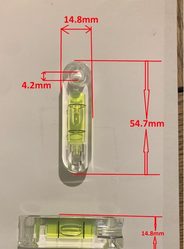 Small spirit level easy - , to