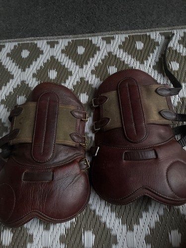 Brown leather strap tendon - leather, 3