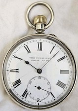 President Pocket Watch. Gents