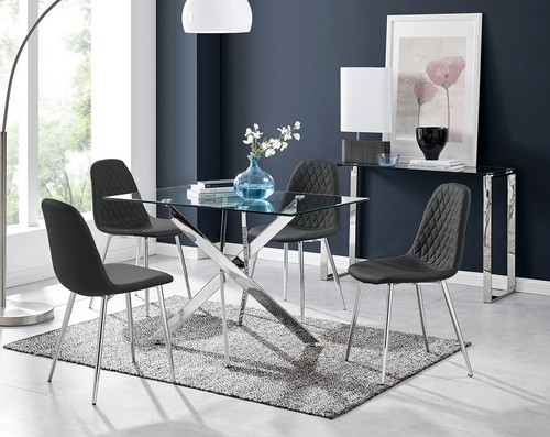 Leonardo silver chrome - leonardo, glass