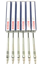 6x Bosch Glow Plugs For