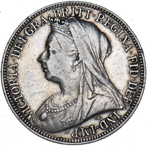 1901 florin victoria british - -,