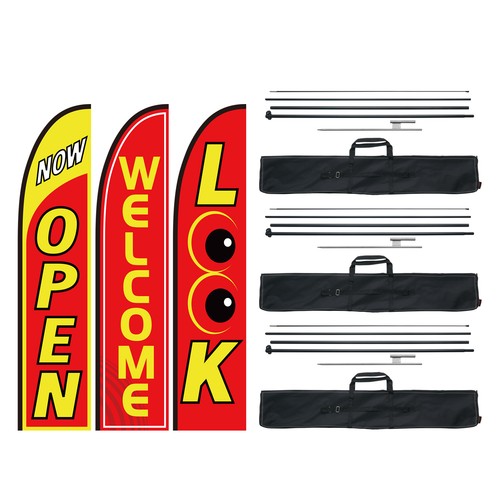Vevor open flags for - vevor,