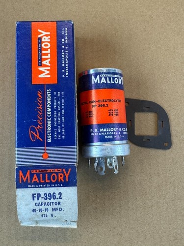 Nos vintage 1950s mallory - vintage,