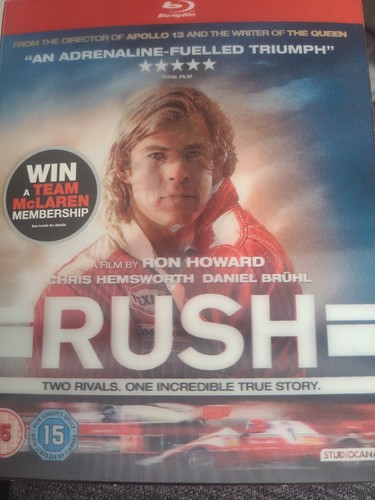 Rush dvd 2014 - rush, hemsworth