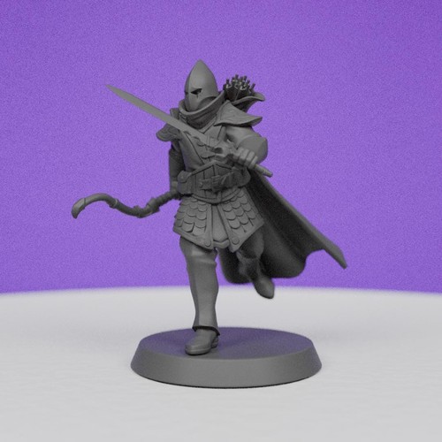 Elf warrior galaad - warrior,