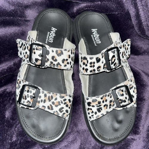 Kybun slip sandals leopard - slip, on