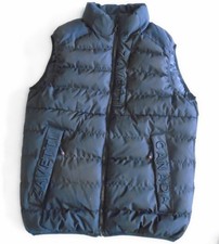 Zavetti Canada Bodywarmer Gilet Puffer Padded All Black Men's M Medium