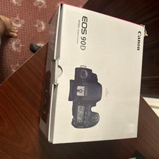 Canon EOS 90D 32.5MP Digital SLR Camera - Black brand new boxed